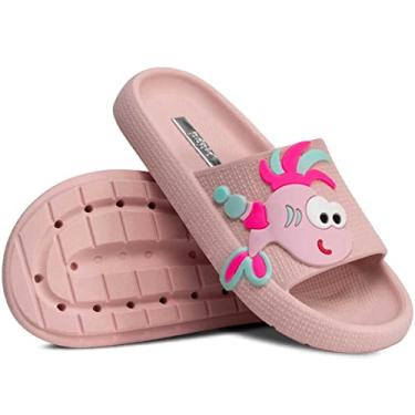 Imagem de Chinelo Slide Nuvem Nº 25 Ao 36 Infantil Menina Menino 12.56 (Rosa, BR, Adulto, Numérico, 38)