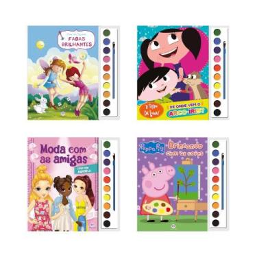 Imagem de Kit livros Aquarela amigas