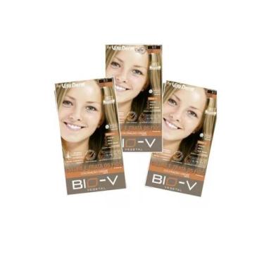 Imagem de  3 Unidades Vita Derm Coloração Bio-V - CASTANHO CLARO 8.0