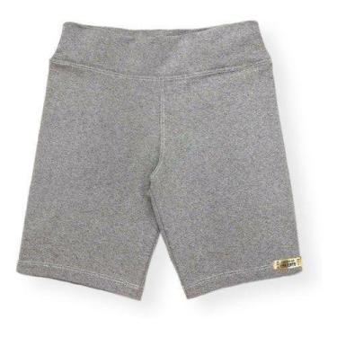 Imagem de Kit 3 Bermudas Ciclista Cotton Infantil Menina - Paraíso do Conjunto, 