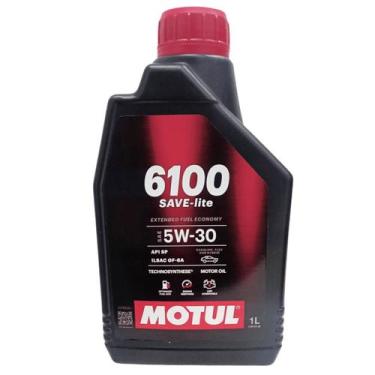 Imagem de Óleo Lubrificante De Motor Semissintético 6100 Save-Lite 5W30 API SP -