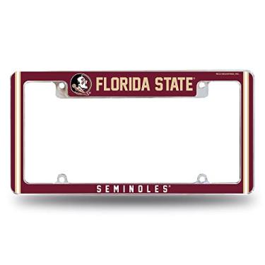 Imagem de Rico Industries NCAA Florida State Seminoles Alternate 30,48 cm x 15,24 cm Moldura de placa automotiva para carro/caminhão/SUV