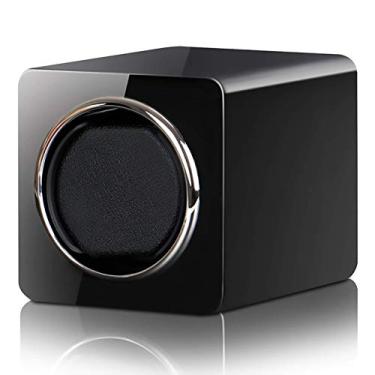 Imagem de Suporte de relógio para relógios automáticos – Mini caixa automática de enrolamento de relógio, relógio mecânico, silencioso, motor agitador, exibição giratória, caixa de armazenamento Powe