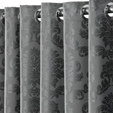 Imagem de Cortina Jacquard Semi Blackout 2,00x1,80 Janela Sala E Quarto - BOB SH