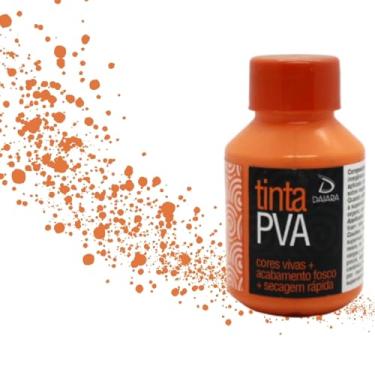 Imagem de Tinta PVA Daiara 80 ml 15 - Alaranjado Escuro (Fosco)