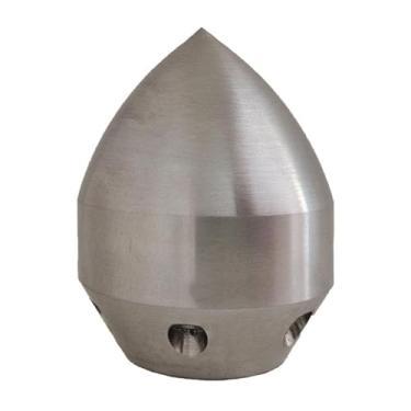 Imagem de Ioensy Bocal de esgoto Pinco de aço inoxidável desobstruindo 135l Flukings Taxa Equipamento de lavar o bico de limpeza de aspersores de água para pia de casa, Frente 0 Traseiro 6