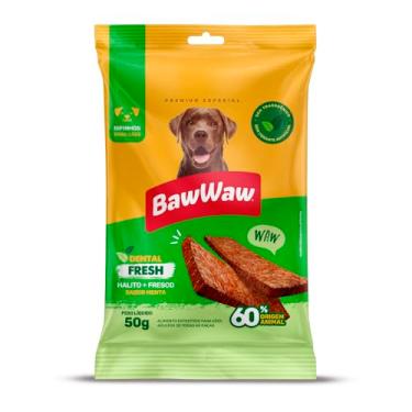 Imagem de Bifinho Baw Waw Dental Care Sabor Menta 50g