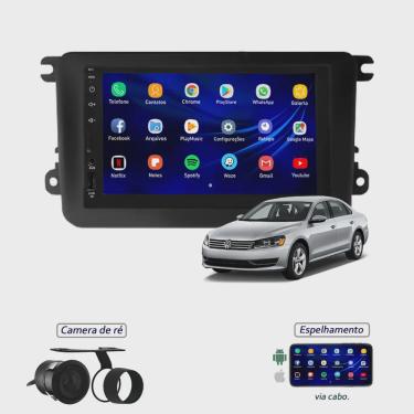Imagem de Central Multimídia Mp8 Passat Moldura + Câmera de Ré