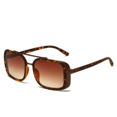 Imagem de HCPIHF Óculos de sol polarizados retrô, masculinos e femininos, óculos para tiro ao ar livre, espelho de direção esportivo, C5, tamanho único