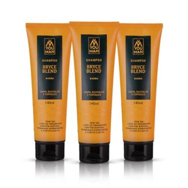 Imagem de Combo com 3 Shampoo Fortificante Barba | Bryce Blend | 140ml cada
