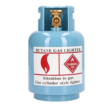 Imagem de Banco de cofrinho de tanque de gasolina de simulação de grande capacidade economia de dinheiro decorativo banco de moedas para crianças decoração de casa design exclusivo material (Azul)