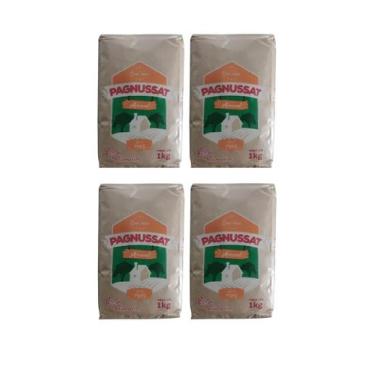 Imagem de 4 Erva Mate Chimarrão PAGNUSSAT DEFUMADA BARBACUA Carijo 1KG
