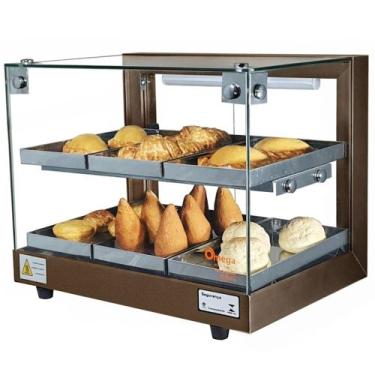 Imagem de BD6 - Estufa Beta para salgados 6 bandejas Dupla Café - 127V - Omega