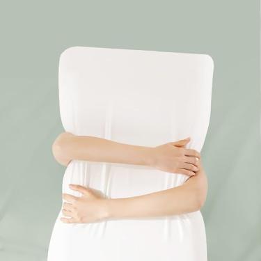 Imagem de Moccabebe Travesseiros de espuma de memória, travesseiro de espuma viscoelástica para cama queen size, travesseiro de espuma para dormir