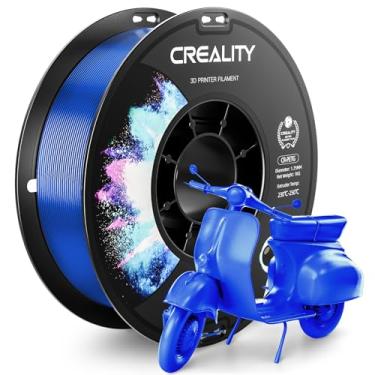Imagem de CREALITY Filamento PETG Filamento de impressora 3D de 1,75 mm, carretel de 1 kg (2,2lb), precisão dimensional ± 0,03 mm, adequado para Ender, Bambu Lab, Anycubic, ELEGOO FDM, azul