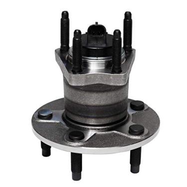 Imagem de Conjunto de rolamento e cubo traseiro TUCAREST 512285 compatível com Chevrolet Cobalt (2.0L,L4) HHR (TurboChard) Malibu Pontiac G6 Saturn Aura (apenas 4 rodas ABS)[5 cubo de fixação W/ABS]