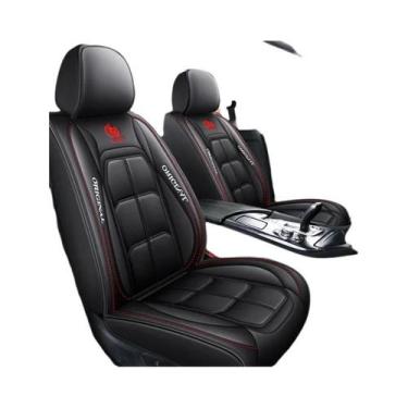 Imagem de Capa de Assento de Carro Universal em Couro - Respirável e Resistente 