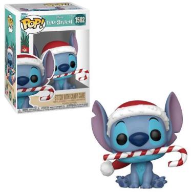 Imagem de Boneco Funko Pop Disney Stitch - Stitch Com Bengala De Doce - Candide
