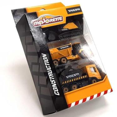 Imagem de Miniatura Trator Conjunto Construction Hauler|Skip|EC950F 1:64