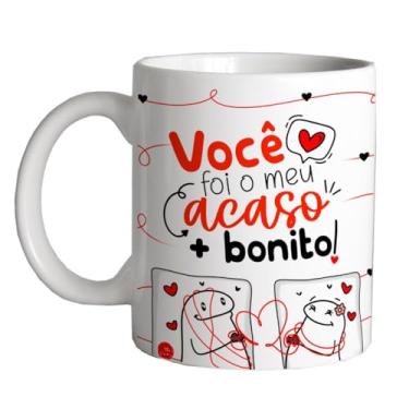Imagem de Caneca Casal Você Foi o Meu Acaso Mais Bonito Com Bonequinhos