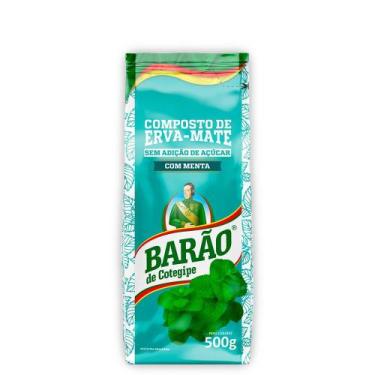 Imagem de Composto de Erva Mate com Menta Barão 500g - Barão de Cotegipe