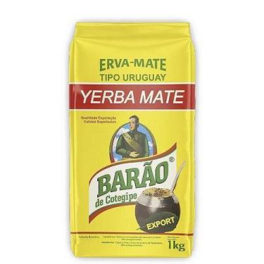 Imagem de Erva Mate Barão Tipo Uruguay Export 1Kg - Barão de Cotegipe