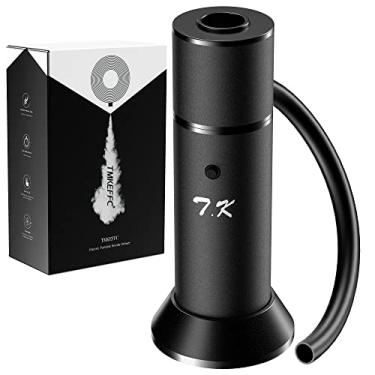 Imagem de TMKEFFC - Infusor de fumo portátil para fumo para carne, Sous Vide, churrasco, bebidas, queijo, preto