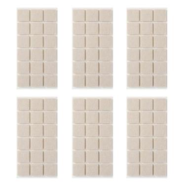 Imagem de Furnigear Protetores De Feltro Para Móveis Em Pisos Madeira - Cadeira Autoadesivos, Pés Piso, Deslizadores Que Movem Você Suavemente, Anti-Riscos, 108 Peças, 1" Quadrado
