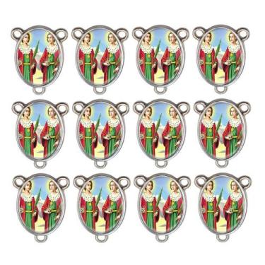 Imagem de 10 Entremeio Nossa Senhora Mistica Oval Montagem de Terços