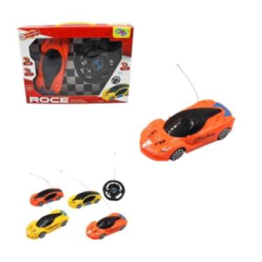 Imagem de Carro de Controle Remoto Race HR-150, 3 Funções, Escala 1:24, Luzes LED, 22 x 8,5 x 9,5 cm