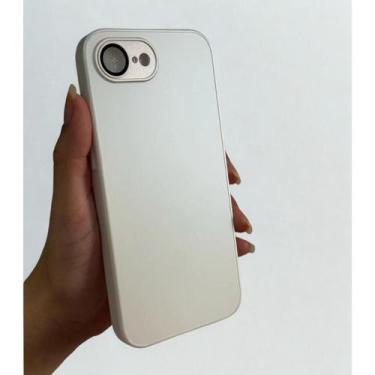 Imagem de Capa Capinha De Vidro Fosca Compatível Para iPhone 16e - Generica, Bra