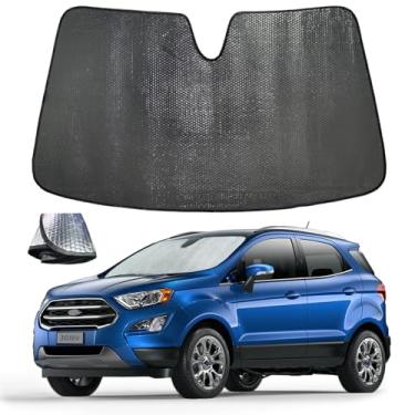 Imagem de Para-brisa para Ford EcoSport 2018-2022 - 5 camadas bolha dobrável janela frontal viseira acessórios - bloqueia calor e raios UV