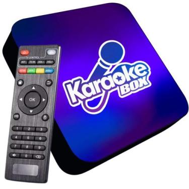 Imagem de Karaoke Box Oficial Karaokebox Com 2 Mics Brindes