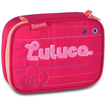 Imagem de Estojo Box 100 Pens em Nylon OFICIAL LULUCA LU24612 - CLIO, ROSA