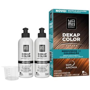 Imagem de Kit Yama DekapColor Removedor De Coloração Capilar Cabelo Profissional