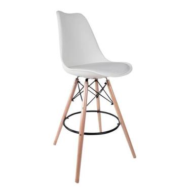 Imagem de Banqueta Saar Branca - Mobly, Branco