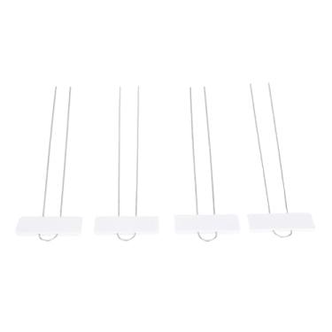 Imagem de Generic Etiquetas de Plantas, Tag de Planta à Prova de Intempéries Reutilizáveis ​​30pcs para Estufas Em Vasos de Canteiros de Flores (Branco)