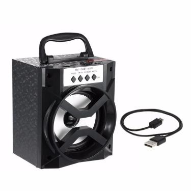 Imagem de Caixa De Som Bluetooth Portátil D-bh1019 Aero Com Rádio Fm Usb Tf Preto