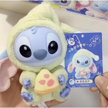 Imagem de Disney Stitch Vinil Cego Caixa Bolsa Pingente Boneca Fofa Brinquedo Mi