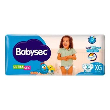 Imagem de Fralda Descartável Babysec Galinha Pintadinha Ultrasec Mega XG 30 Unid