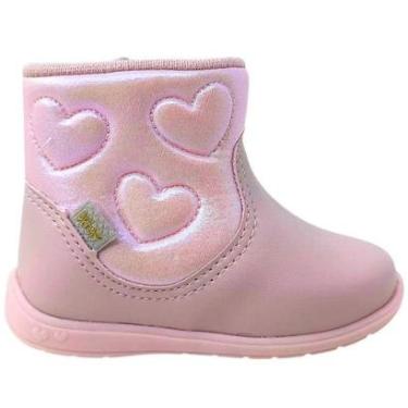 Imagem de Bota Infantil Kidy Casual Cano Baixo com Zíper Anatômica Menina-Feminino