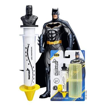 Imagem de Seringa de Lavagem Nasal Para Bebês e Crianças + Copo Medidor NoseWash (Batman)