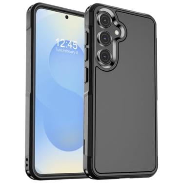 Imagem de zapica Projetada para Samsung Galaxy S25 e capa para Galaxy S24, [proteção contra quedas de grau militar de 3,5 metros] [design de estrutura de camada dupla] Capa de telefone resistente à prova de