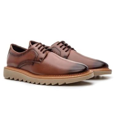 Imagem de Sapato Oxford Masculino Social Loafer Solado Tratorado Design Moderno (Avelã, BR, Adulto, Numérico, 42)
