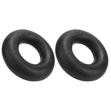 Imagem de Tubo interno de 15 x 6,00-6, excelente aperto do tubo interno do pneu, 2 peças de borracha antienvelhecimento para Go Kart (haste de válvula dobrada TR87)