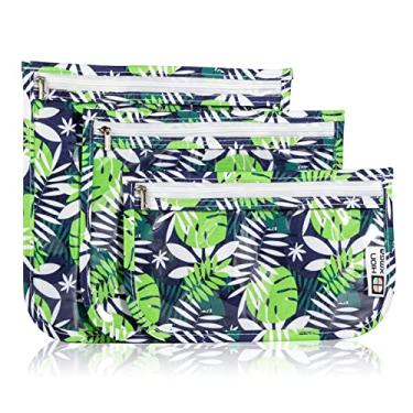 Imagem de HIONXMGA Bolsa De Higiene Pessoal Aprovada Pela Tsa, Conjunto 3 Bolsas Viagem Transparentes Com Zíper, Tamanho Um Quarto, Maquiagem À Prova D'Água, Cosméticos Para Mulheres, Homens, Crianças, Artigo