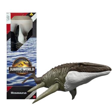 Imagem de Figura Jurassic World Rebirth Dinossauro Mosasaurus Mattel