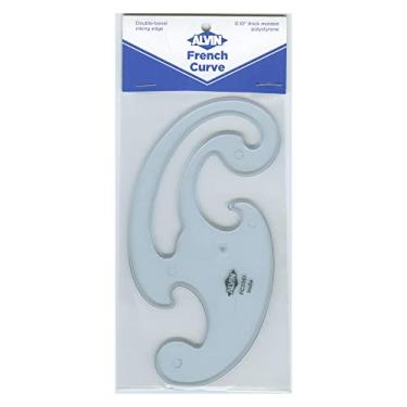 Imagem de Alvin, Régua de curva francesa, ferramenta de medição de desenho – 13,3 cm