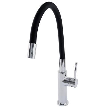 Imagem de Torneira de Pia Gourmet Modaza Udine Monocomando para Cozinha, Preto