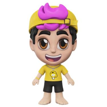 Imagem de BONECO DE VINIL 15 CM ARTICULADA PERSONAGEM DOS ROSA LEOZINHO - LEOZIN